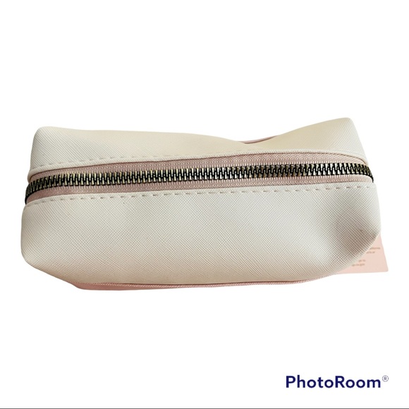 NWT ENCHANTED ACCESSORIES "Best Grandma" Pink/White/Gold Cosmetic Toiletry Bag - Picture 9 of 12